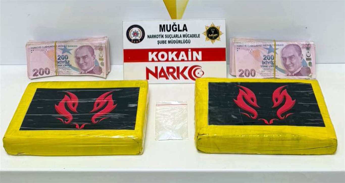 Menteşe'de 2 kilo kokain ele geçirildi haberi